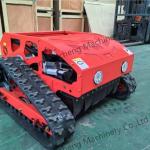 Crawler Type Four Wheel Hybrid Remote Control Lawn Mower 20mm-180mm Cutting