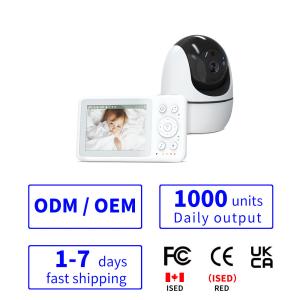 China 2 Way Full Hd Baby Monitor 640 X 480P/15fps Non-WiFi Infant Monitoring System Two-way Voice Intercom and Video Resolution for Peace of Mind factory