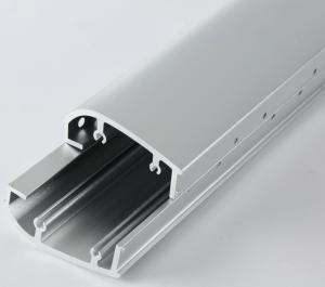 China Curved U Shaped Aluminium Extruded Profiles Building And Construction Use factory