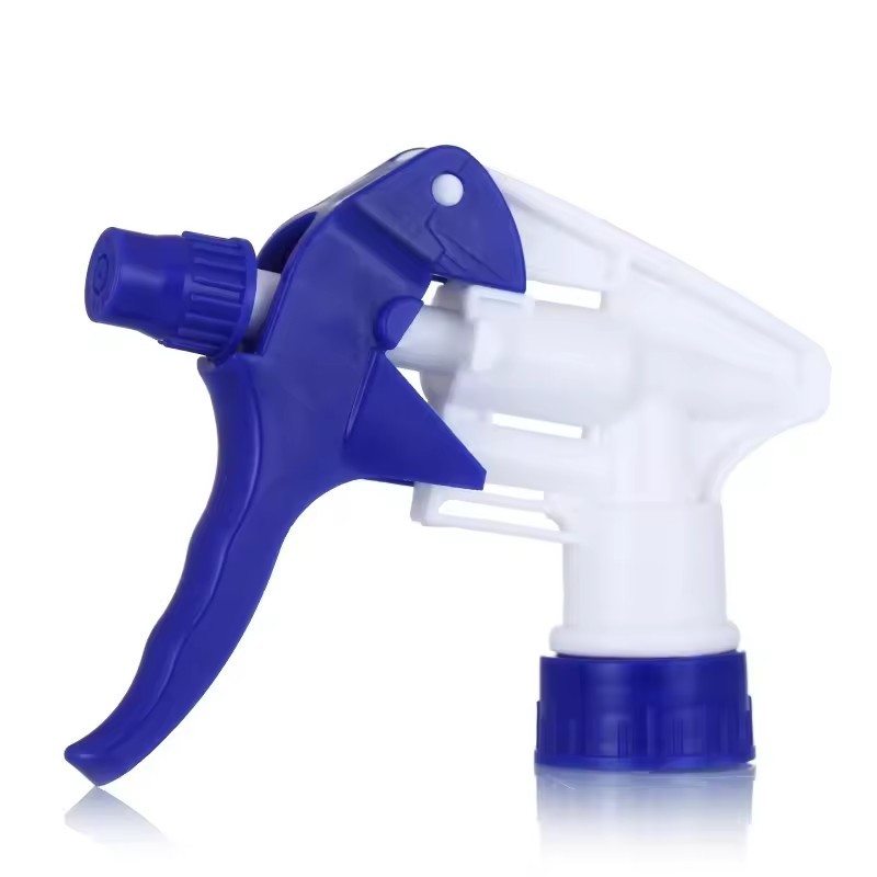 White and Blue Big Trigger Pump Sprayer K109D-1 Trigger for Watering