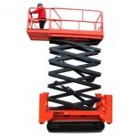Hydraulic Mobile Lift Platforms 8m 450kg Track Scissor Lift Platform