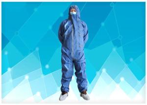 China Medical Disposable Protective Coverall Waist / Cuffs / Ankles Adjustment Elastic factory