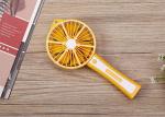 Lemon mini fan,branded customised hand held battery fan with battery