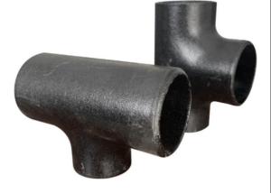 China Ansi B 16.9 A234 Wpb Sch40 Seamless Pipe Fittings Carbon Steel Equal Tee factory