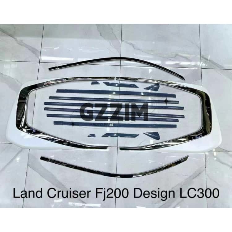 Customizable Car Exterior Accessaries For LC200 2008-2021 Window Weatherstrip Moulding Trim Weather Stripping Perfect Fit Upgrate To LC300 Style