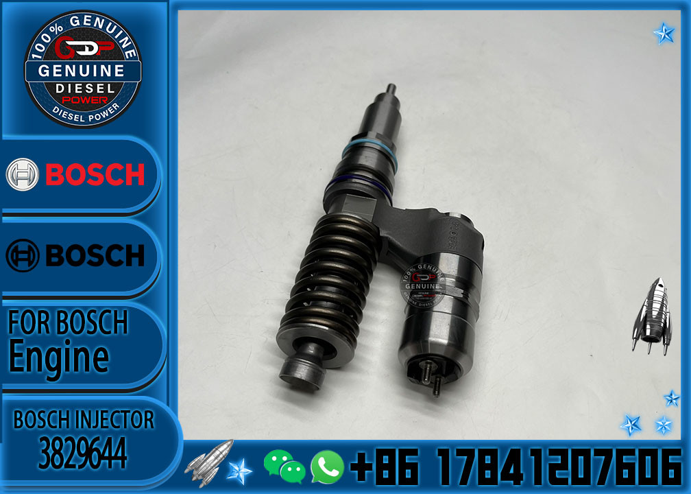 0414702013 0414702023 3829644 0986441109 Common Rail Fuel Injector For Volvo Penta D12 D12D Diesel Engine