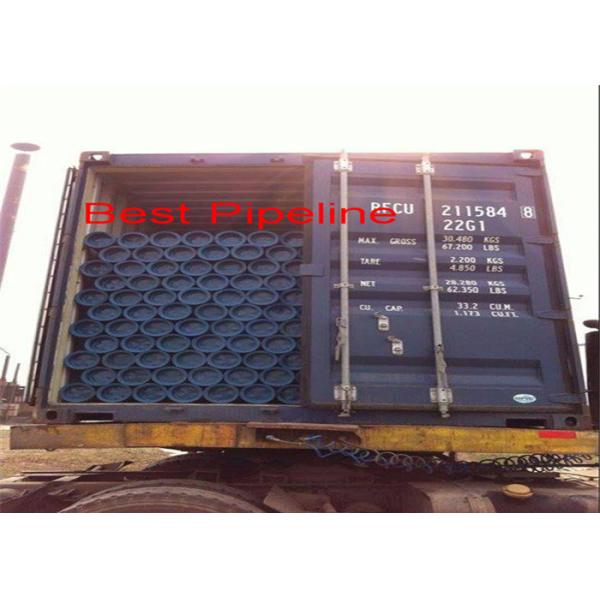 High Precision Seamless Duplex Steel Pipe Round / Square Section E 235/355 C/N