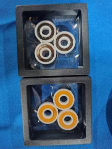 China Deep Groove Ball 608 Ceramic Bearings High Temperature Resistance For Roller Skate factory