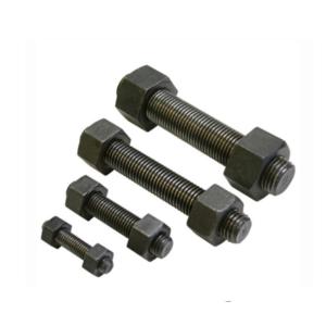 China DIN976 Metric Thread Stud Bolt 10.9 Grade Black Finished on sale
