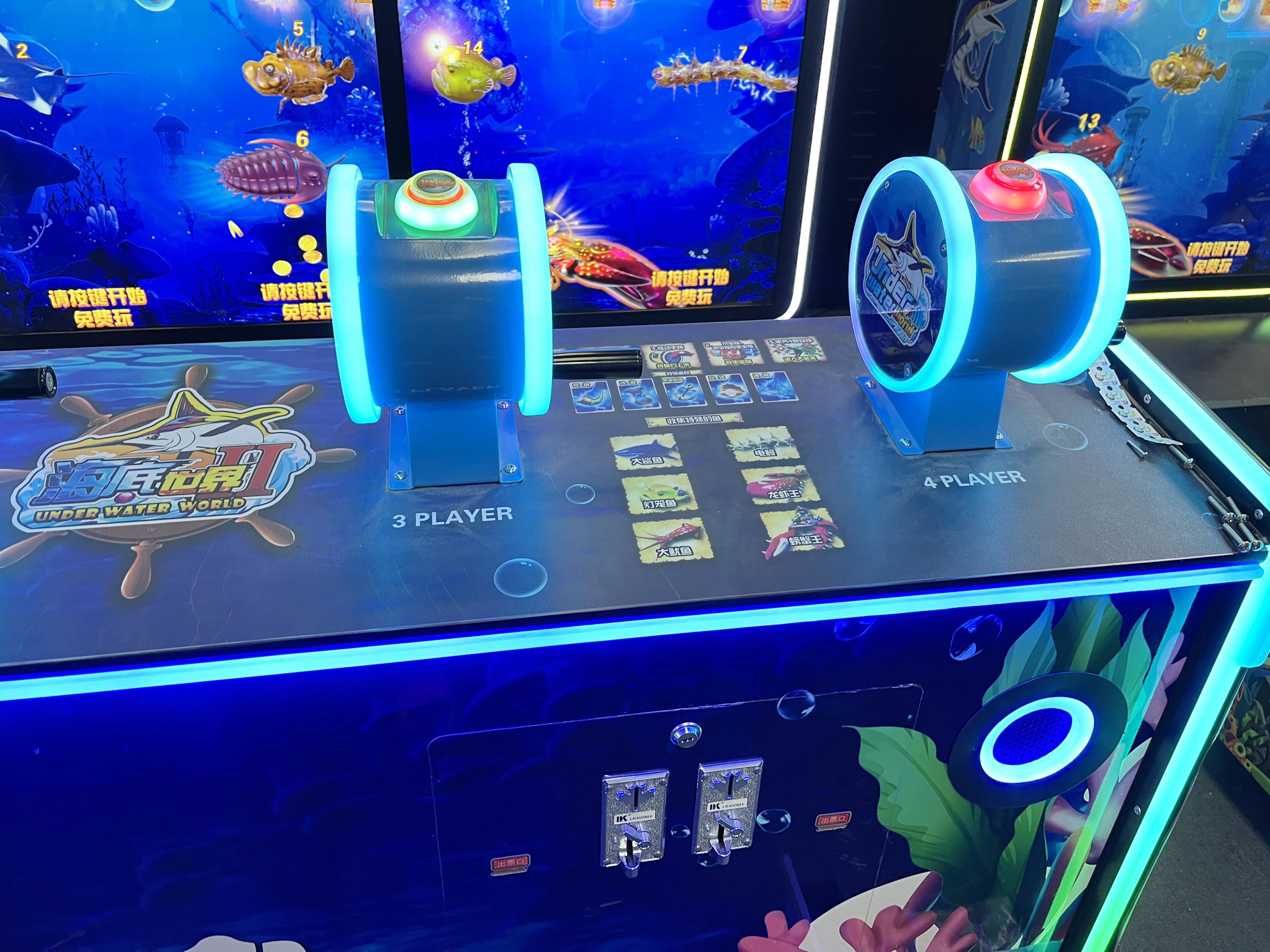 Elevate Your Gaming Experience Coin Operated 65LCD Fishing Redemption Game Machine With Our Go Fish Lottery Video Game Machine