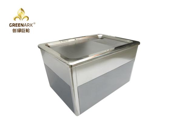 Rectangle Mobile Teppanyaki Grill Upper Exhaustion ​Electric Hibachi Griddle