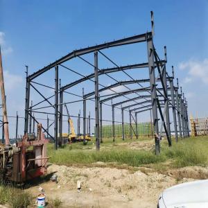 China Q235B/Q345B Steel Structure Hangar 36m Span Prefabricated Building on sale