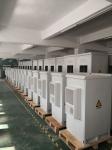 2 Compartments Power Supply Cabinet With Power Distribution Unit And Batterry