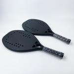 Pala Pelota De Tennis Paddle Full Carbon Beach Padel Tennis Racket