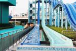 Colorful High Speed Adult Water Slide with Water Amusement Park Construction for