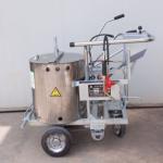 Hand Push Roadway Line Marking Thermoplastic Road Machine