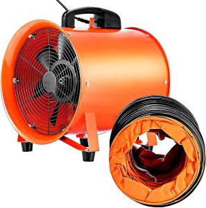 China High Velocity Speed Industrial Electrical Portable Ventilation Fans For Dust Exhausting factory
