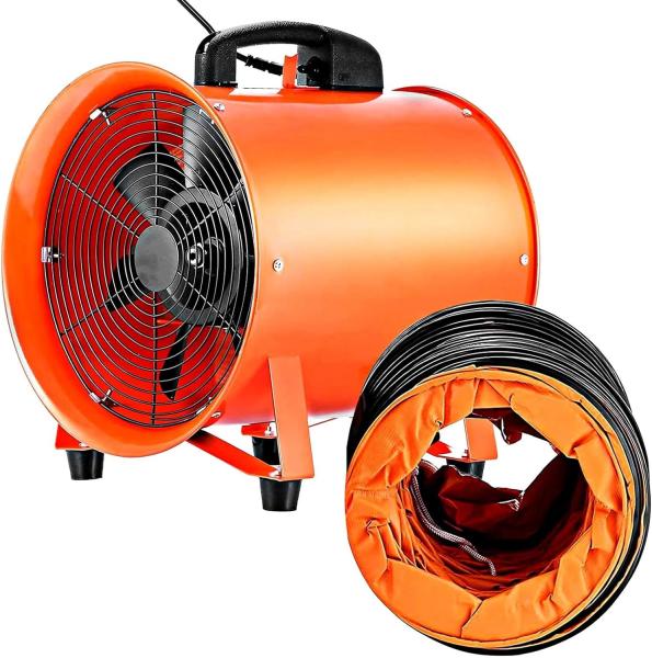 High Velocity Speed Industrial Electrical Portable Ventilation Fans For Dust