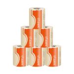 Nontoxic Eco Friendly Biodegradable Toilet Paper Roll Durable Wood Pulp Material