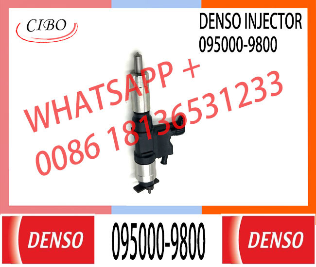 High Quality Diesel Fuel Injector 095000-9800 Common Rail Injection Nozzle 095000-9800 For ISUZU 4HK1