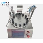 Desktop Semiautomatic Beauty Pen Tube Liquid Filling Machine With Brush Pressing