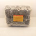 Galvanized Steel Wire Pot Scourers , Stainless Steel Cleaning Pads With Strong