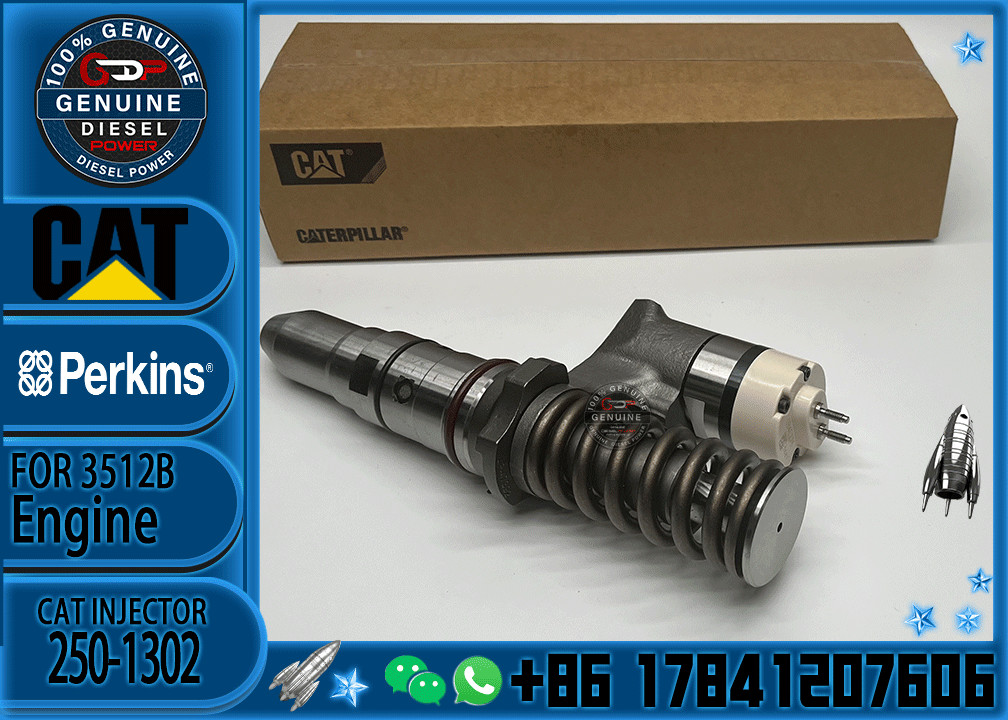 Diesel Fuel Common rail Injector 250-1302 2501302 10R-1303 10R1303 for CAT 3512B 3516B engine
