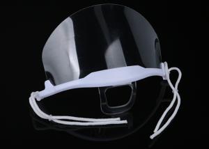 China Transparent Sanitary Mouth Plastic Mask For Permanent Makeup factory