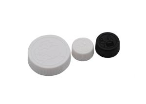 China FDA Eco Friendly 15mm Child Resistant Caps with PE plug factory