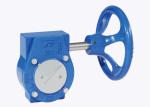 Industrial Waterproof Butterfly Valve Gearbox Cast Iron Worm Gear Corrosion -