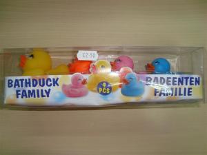 China 4 Light Up Bath Ducks Illuminating Color Changing ATBC-PVC rubber material factory