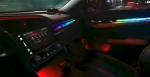 Ambient lights Rainbow symphony dynamic carbon fiber Ribbon style for Honda