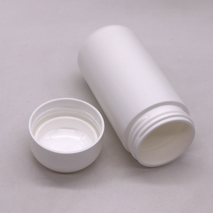 PE Collar 180mL HDPE Plastic Bottle for Medicine and Supplement Storage Container