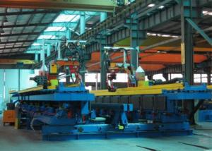 China 120 Kw H Beam Welding Line / Welding Machine Assembly H Beam Metal Sheet factory