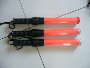 China Police traffic flashlight baton rechargeable plastic hand baton LED Torch Ligh on sale