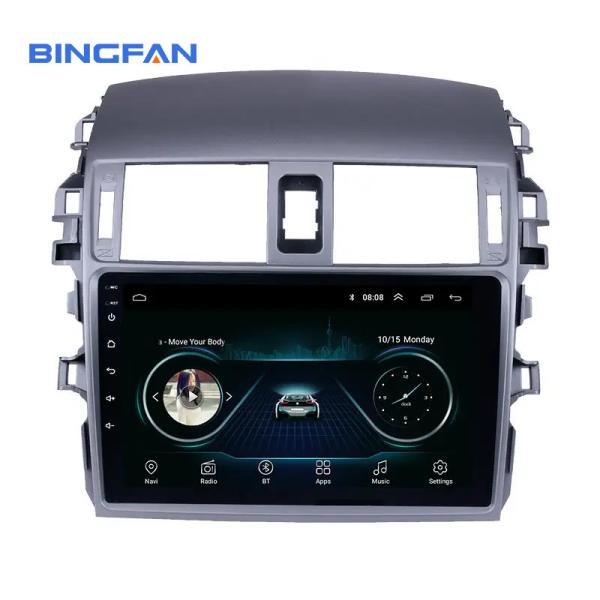 Android 9" 1+16G 4 Core for Toyota Corolla 2007-2013 Car Audio MP5 Player with