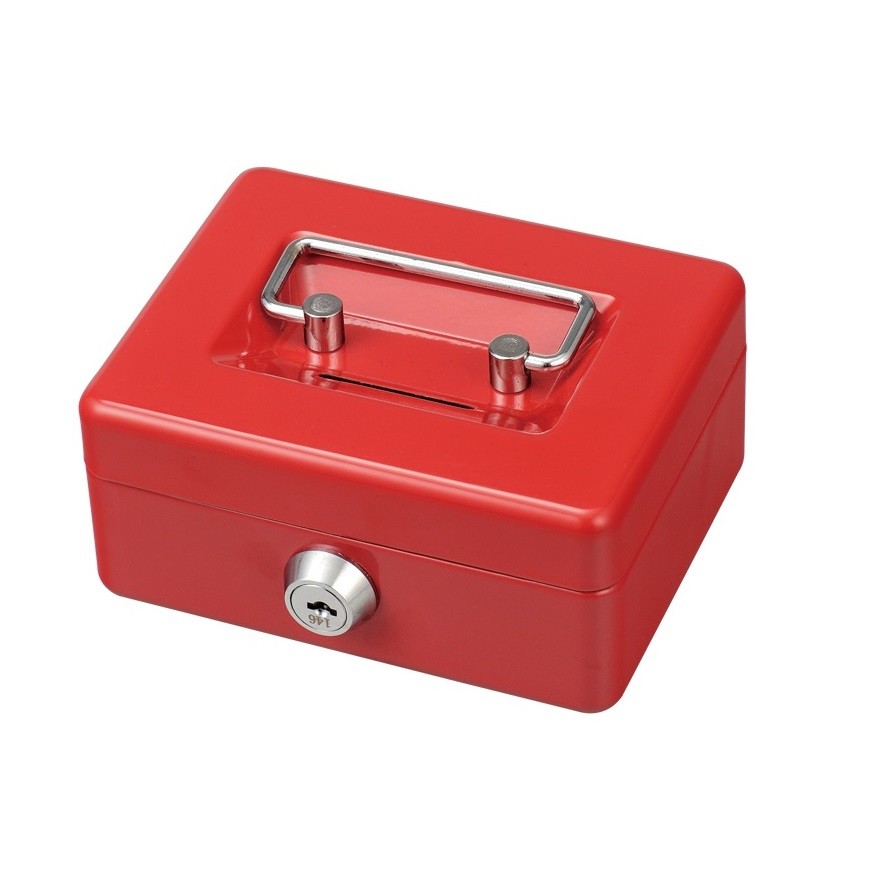 5 Inch Lockable Coin Money Storage Safe Piggy Bank With Key Lock