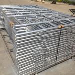 32mm OD X 2 Mm Round Tube Farm Metal Fence Galvanized Livestock Panels