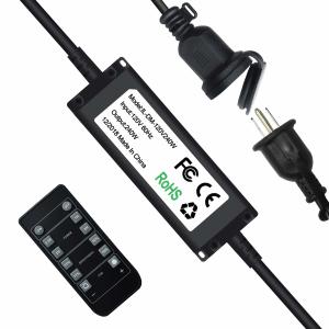 China 240w Outdoor Rf Remote Control LED String Lights Dimmer factory
