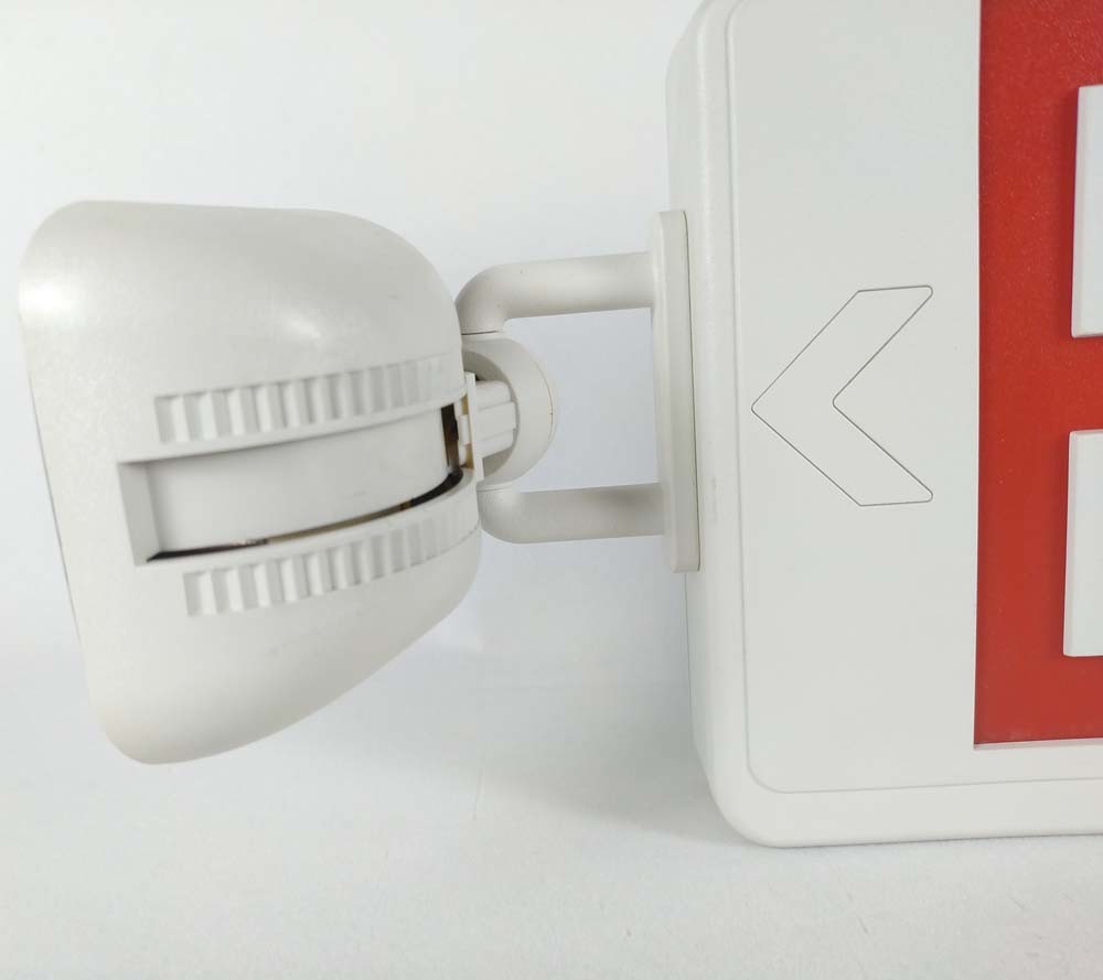 5 Hours RED Green LED Twin Spot Emergency Light