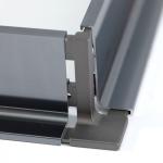Luxury Kitchen Furniture Hidden Pull Handles Black For Modern Cabinet