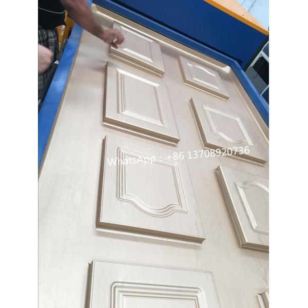 China pvc foil vacuum membrane press machine/semi-automatic veneer hot press machine factory