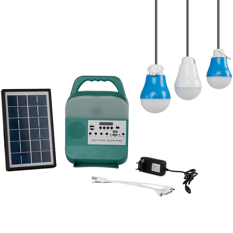 DC Solar System Portable Lighting solar panel system for home solar Charger