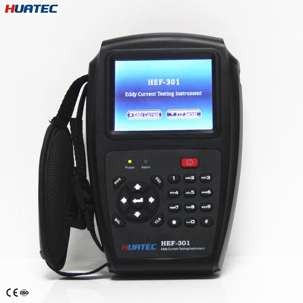 HEF-301 Eddy Current Flaw Detector 64Hz to 5MHz Metal Testing Instrument