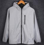 Young People Mens Reflective Jacket Outdoor Soft Shell Plain Color Thin Design