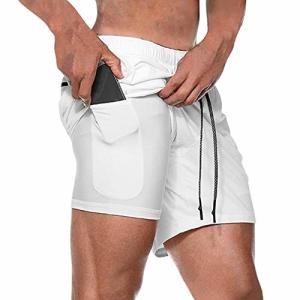 China Fitness Running Wear Mens Split Running Shorts Mens Prevent Abrasion factory