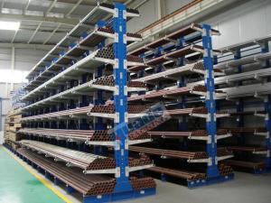 China Galvanised Heavy Duty Industrial Cantilever Racks Double Sided factory