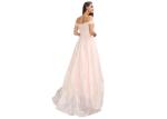 Chiffon Off The Shoulder Bridesmaid Dresses , Pure Color Strapless Bridesmaid