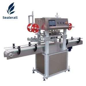 Accurate Aluminium Foil Bottle Sealing Machine High Speed With Program Control