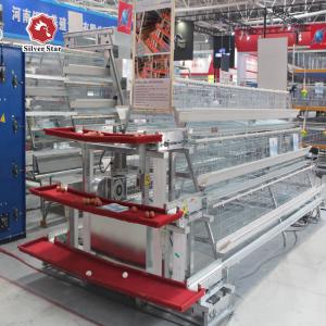China 120 Chicken Capacity Battery Cage System In Poultry farm factory